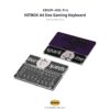 DOIO KBGM-H06 PRO HITBOX Aluminum Alloy Portable A4 Gaming Keypad Arcade Joystick PS4 PS5 Switch Steam SF KOF Tekken PC Custom - Image 22