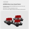 DOIO KBGM-H06 PRO HITBOX Aluminum Alloy Portable A4 Gaming Keypad Arcade Joystick PS4 PS5 Switch Steam SF KOF Tekken PC Custom - Image 6