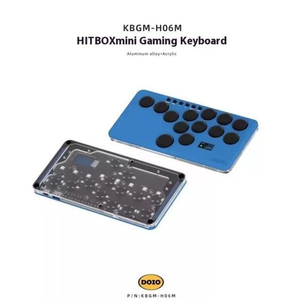 DOIO KBGM-H06M HITBOX Game Keyboard Wired Aluminium Alloy Gaming Keyboard Hot Swap PBT Custom Support Ps4 Ps5 Switch - Image 8