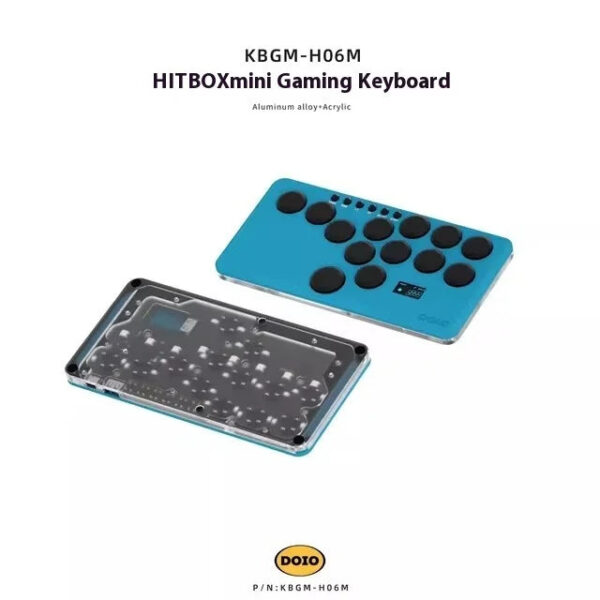 DOIO KBGM-H06M HITBOX Game Keyboard Wired Aluminium Alloy Gaming Keyboard Hot Swap PBT Custom Support Ps4 Ps5 Switch - Image 7