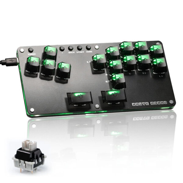 Haute42 Gamerfinger Hitbox Fighting Game Mini Game KeyBoard Arcade Fight Sticks For PC /Ps3/ Ps4 /Switch Hitbox Control Keypad - Image 9