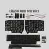 Lily58 Split Keyboard Material Custom DIY Rgb Mx Pcb Split Keyboard Kit Accessories 58Keys Optional 2 Knobs for Gamers Design - Image 10