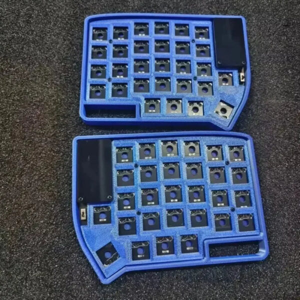 Lily58 Split Keyboard Material Custom DIY Rgb Mx Pcb Split Keyboard Kit Accessories 58Keys Optional 2 Knobs for Gamers Design - Image 5
