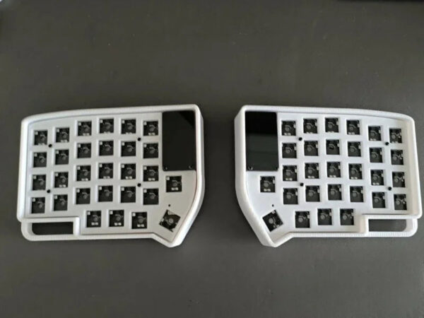 Lily58 Split Keyboard Material Custom DIY Rgb Mx Pcb Split Keyboard Kit Accessories 58Keys Optional 2 Knobs for Gamers Design - Image 11