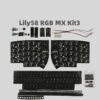 Lily58 Split Keyboard Material Custom DIY Rgb Mx Pcb Split Keyboard Kit Accessories 58Keys Optional 2 Knobs for Gamers Design - Image 4