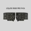 Lily58 Split Keyboard Material Custom DIY Rgb Mx Pcb Split Keyboard Kit Accessories 58Keys Optional 2 Knobs for Gamers Design - Image 7