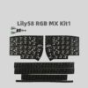 Lily58 Split Keyboard Material Custom DIY Rgb Mx Pcb Split Keyboard Kit Accessories 58Keys Optional 2 Knobs for Gamers Design - Image 8