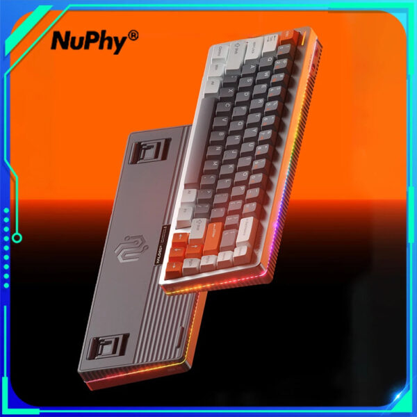 NuPhy Halo65 HE Magnetic Switch Keyboard Wired Low latency Esports Gaming Keyboard Custom Aluminum Alloy Pc Gamer Accessories