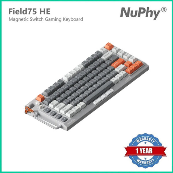 Nuphy Field75 HE Magnetic Switch Keyboard Gaming Hot Swappable