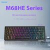 Womier M68 He Gaming Keyboard Contour Esport Driver 0.04rt Socd Wired Magnetic Swtich Keyboard Custom 0.125ms 8k Rgb Accessories - Image 9