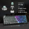 Womier M68 He Gaming Keyboard Contour Esport Driver 0.04rt Socd Wired Magnetic Swtich Keyboard Custom 0.125ms 8k Rgb Accessories - Image 4