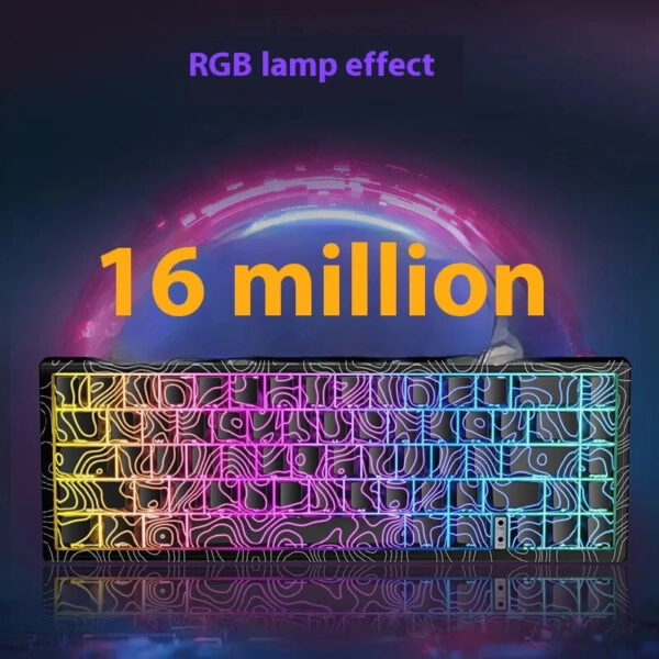 Womier M68 He Gaming Keyboard Contour Esport Driver 0.04rt Socd Wired Magnetic Swtich Keyboard Custom 0.125ms 8k Rgb Accessories - Image 6
